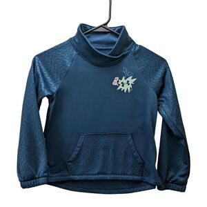 Under Armour Youth Small Blue Long Sleeve Pullover UA